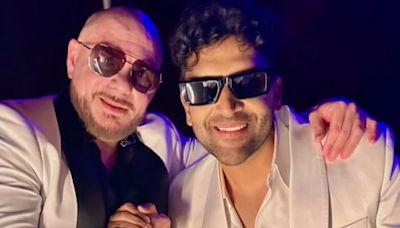 Watch Unseen Video Of Guru Randhawa And Pitbull Performing Together At Ambani Pre-Wedding Bash