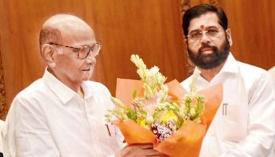 Sharad Pawar meets CM Shinde to discuss Maratha-OBC quota