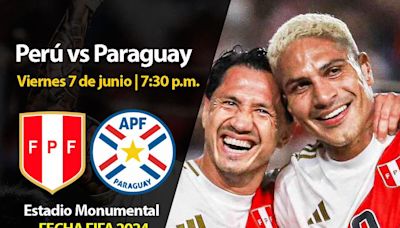 Perú vs Paraguay EN VIVO GRATIS: hora, dónde ver FuboTV en directo y alineaciones