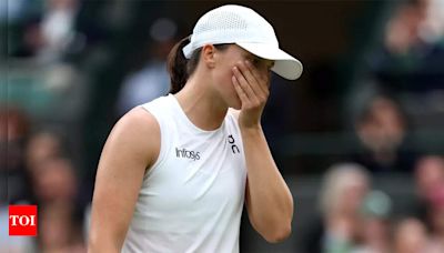 World number one Iga Swiatek knocked out of Wimbledon by Putintseva | Tennis News - Times of India