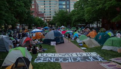 Policía desmantela campamento propalestino en la Universidad George Washington y arresta a manifestantes