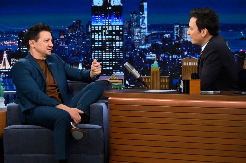 Jeremy Renner Tells Jimmy Fallon Of Lessons Learned From Horrific Snowplow Accident