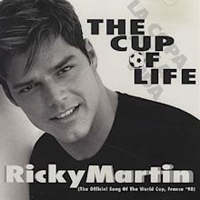 Ricky Martin The Cup Of Life US CD single (CD5 / 5") (353726)