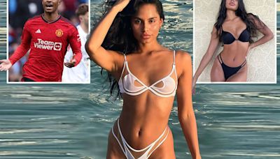 Marcus Rashford grows close to Colombian model after cosying up at nightclub