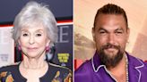 Rita Moreno Details Working with the 'World's Tallest Person' Jason Momoa: He's 'So Damn Tall'