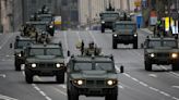 Russia Victory Day Parade Rehearsal