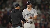 Yankees' Carlos Rodon provides unintentional batting practice for Braves