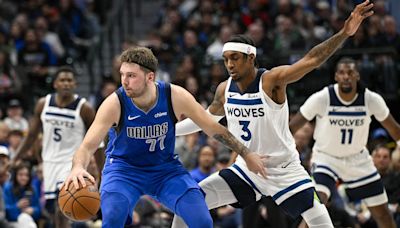 Luka Doncic Gives Wolves' Jaden McDaniels Praise After Forgetting All About Him