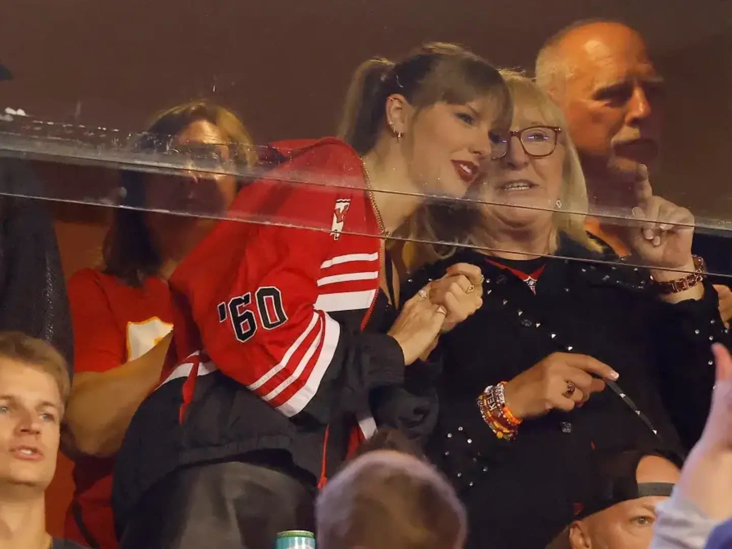 Travis Kelce’s Mom Has a Very Important Question To Ask Taylor Swift About Her New Album