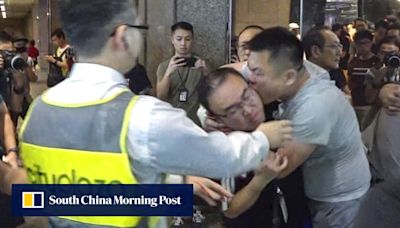 Hong Kong man who bit off ex-politician’s ear has jail term cut by 6 months