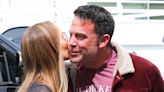 Ben Affleck and Jennifer Lopez Kiss on the Cheek as They Attend His Son Samuel's Basketball Game