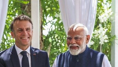 French President supports India's bid for permanent membership in UNSC