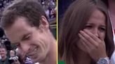 Murray was in tears after final defeat to Federer and so were the crowd and wife