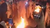 Mob In Pakistan Sets Tourist Ablaze, Hangs Him In Full Public View For Allegedly Burning Quran - News18