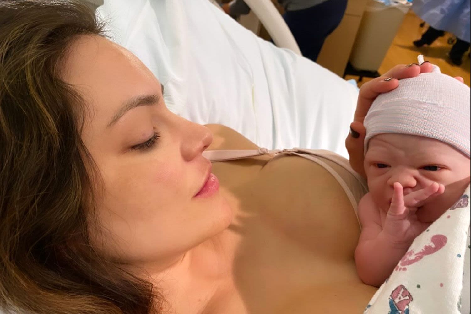 Katharine McPhee Celebrates Mother's Day with Sweet Throwback Photo of Son Rennie: 'Best Day of My Life'