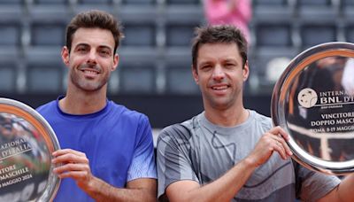 Horacio Zeballos y Marcel Granollers ganaron el primer título como números 1: en el Masters 1000 de Roma y sin perder sets