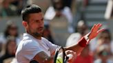 Djokovic llega con "expectativas bajas y esperanzas altas" a Roland Garros