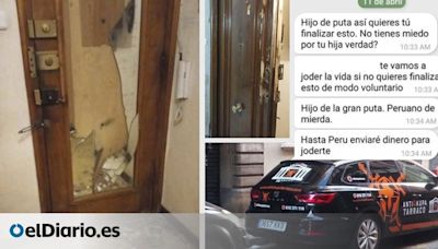 "Hijo de puta, te vamos a joder la vida": las amenazas de la banda de desalojos ilegales a una familia