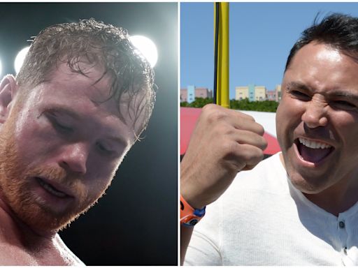 Oscar de la Hoya tore into Canelo Alvarez in a new viral video he posted on social media