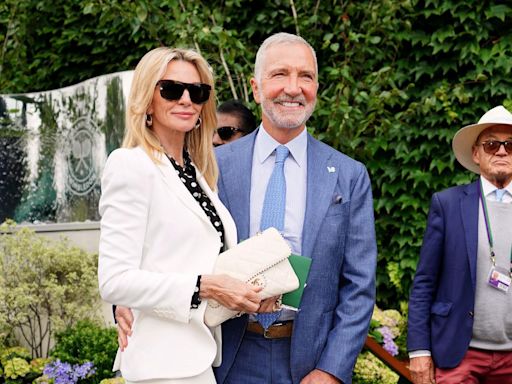 Rangers legend and his wife among celebrity guests at Wimbledon