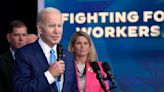 Biden looks to union leaders for support as he seeks to reassure worried Democrats