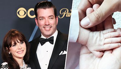 Jonathan Scott, Zooey Deschanel have cheeky reaction to Drew Scott's baby No. 2: 'Cute, but we'll see'