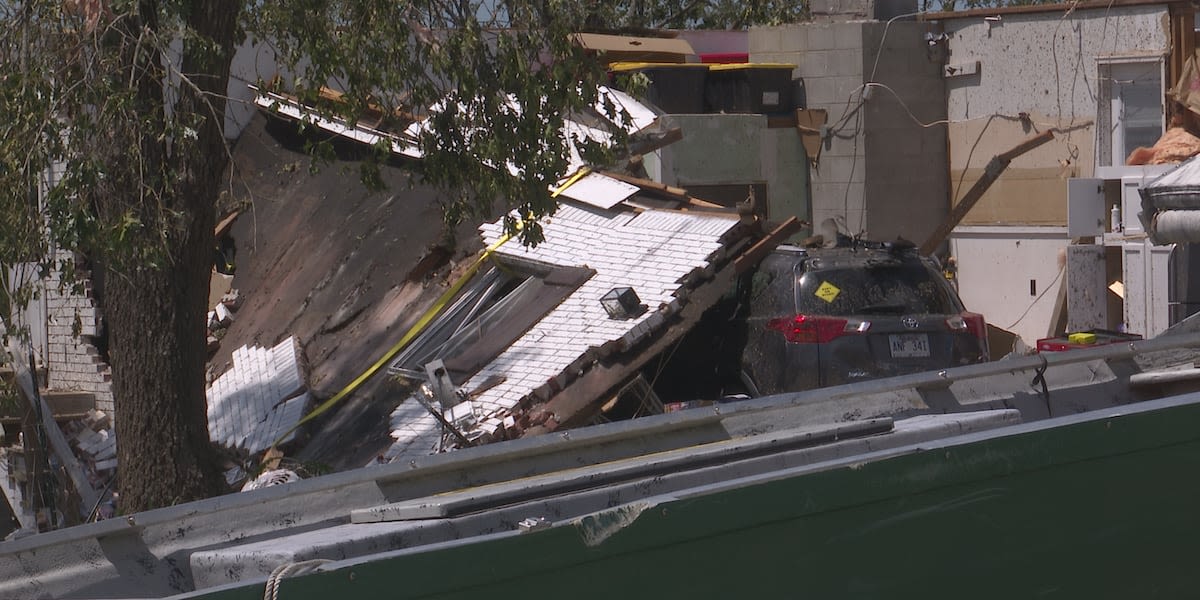 “It’s like a bomb went off”: Baxter County, Ark., communities cleanup after Sunday storms