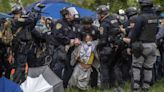 25 arrested at University of Virginia after police clash with pro-Palestinian protesters