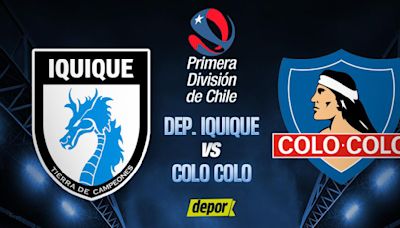 Colo Colo vs Iquique EN VIVO: ver transmisión vía TNT Sports y Fútbol Libre TV