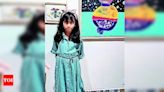 8-year-old solo exhibition paintings sculptures | Vadodara News - Times of India