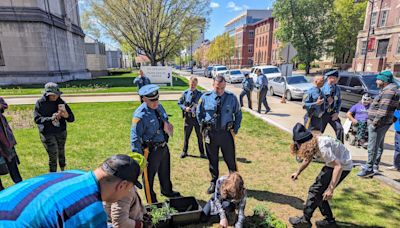 You can’t grow weed at home, so they planted it on the Statehouse lawn