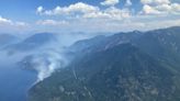 Crews fighting six significant wildfires near B.C.’s Slocan Lake hampered by changing weather