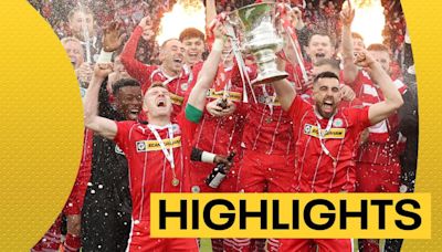 Watch: Reds defeat Blues to end 45-year wait for Irish Cup glory