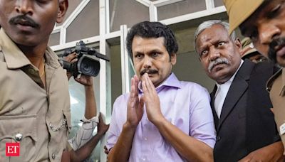 Senthil Balaji's remand extended till July 8 in money laundering case - The Economic Times