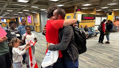 Eritrean refugee reunites with friend on the pitch in Kelowna