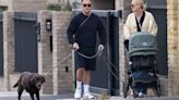 Ant McPartlin reunites with dog on walk with wife Anne-Marie and their baby