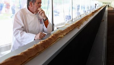 A Baguette Is Baked in France