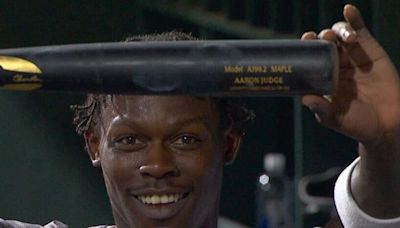 Jazz Chisholm Jr. Had Funny Line About Aaron Judge s Bat After Using it to Hit HR