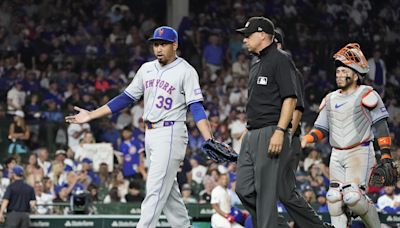 Mets closer Edwin Díaz suspended 10 games after being ejected vs Cubs for foreign substance on hand