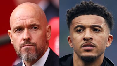 Erik ten Hag discusses Jadon Sancho's Man Utd future after fresh talks