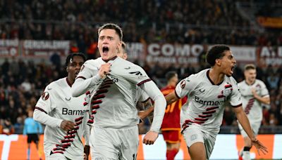 Bayer Leverkusen derrotó 2 a 0 a Roma en el partido de ida de las semifinales de la Europa League