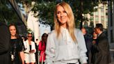 Celine Dion Makes a Powerful Return to the Red Carpet in a Silky White Maxi Skirt Set