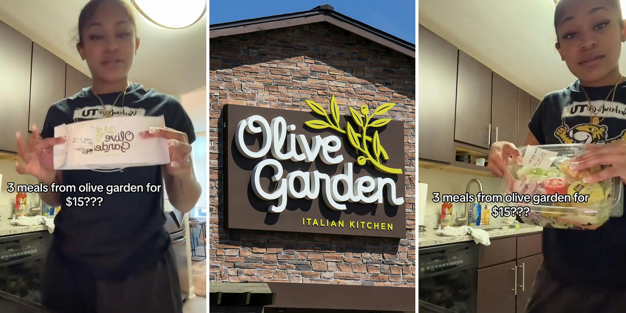 'Go to Olive Garden': Woman shares hack that got her 3 meals for $15 from Olive Garden