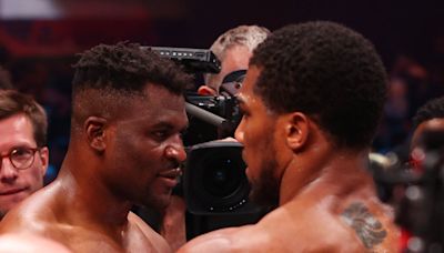Anthony Joshua sends heartfelt message after death of Francis Ngannou’s young son