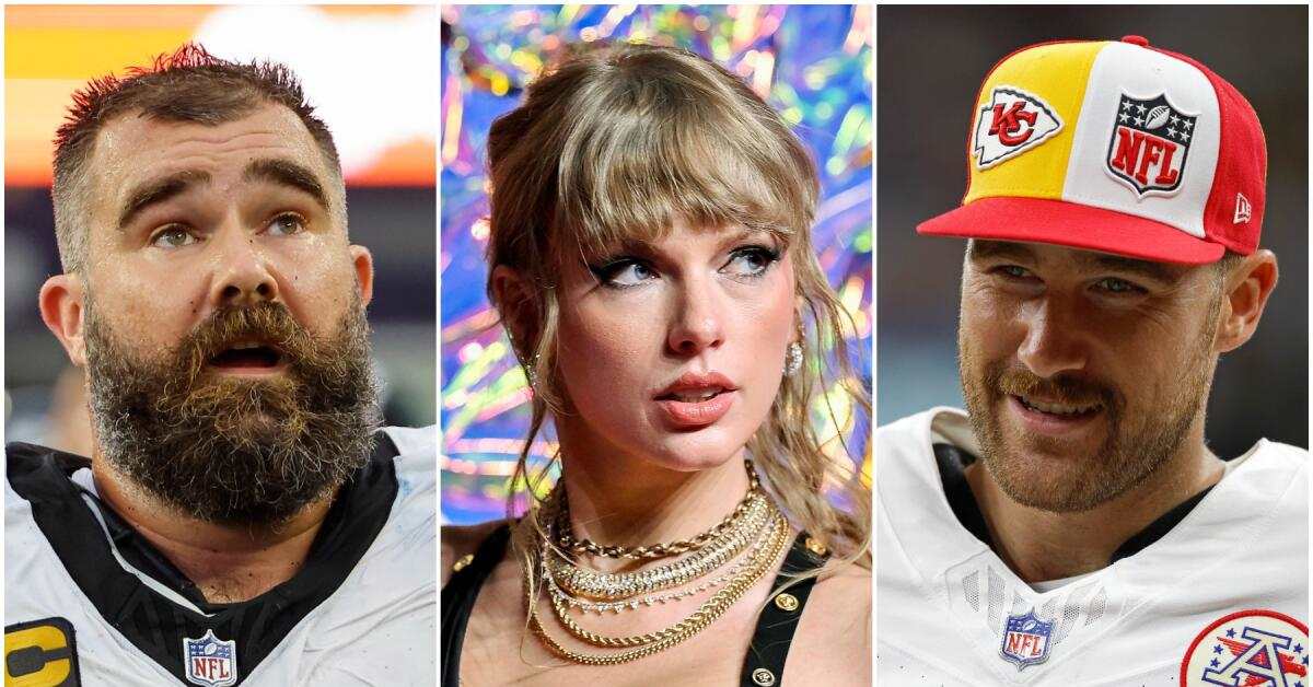 Jason Kelce Joins Taylor Swift Eras Tour, Finds Lucky Fans: VIDEO