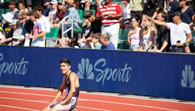 Bryce Hoppel qualifies for Paris Olympics ’24 by winning 800 meters at U.S. Trials