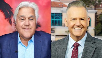 Jay Leno Reunites with 'The Intern' Ross Matthews 23 Years After 'Tonight Show' Breakout