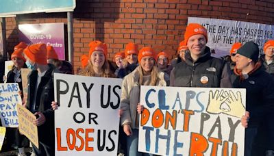 Junior doctors in Northern Ireland announce two 48-hour walkouts after pay talks break down