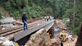 Cracks on bridge, Shimla train service off track