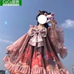 白糖少女{快團原創設計Lolita中華風二週年慶款狐狸op長袖洋裝~CoCo服飾